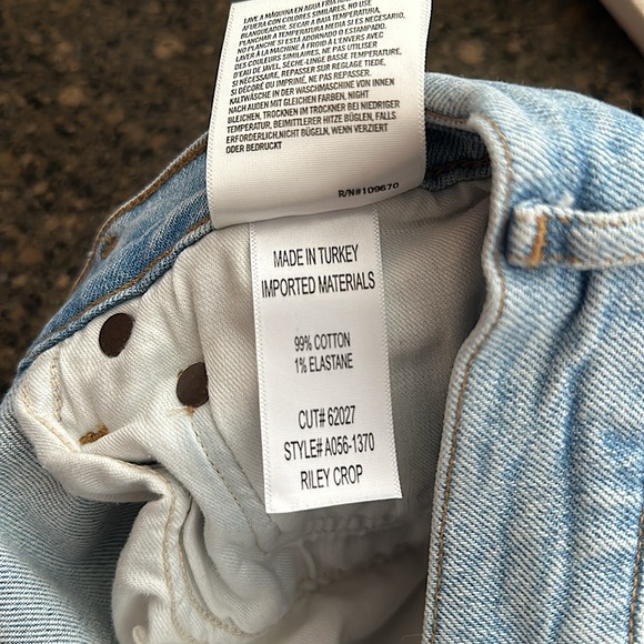 Agolde Riley crop - Picture 3 of 3